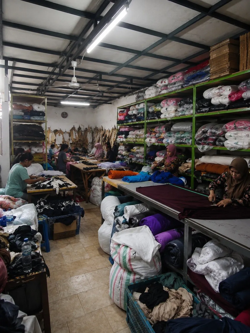Fabric warehouse