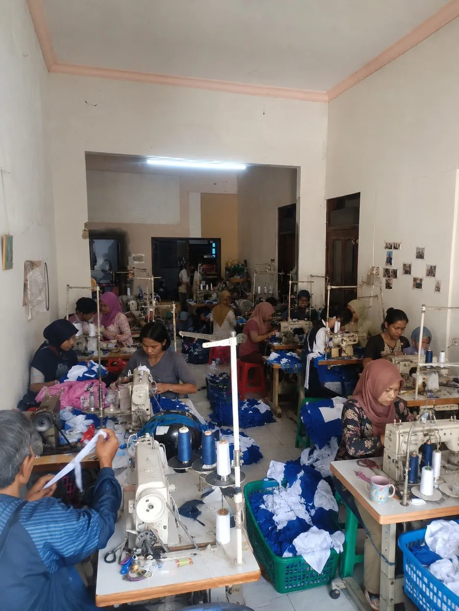 Sewing floor